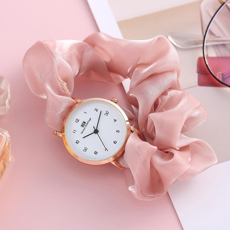 Korean watches for girls Ins Girls Alloy Ribbon Streamer Watch Female Accessories ladies watch