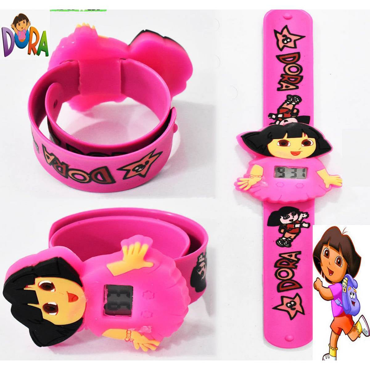 Kids Character Spiderman Watch Digital Scale Strip Watch For Kids- Boys & Girls