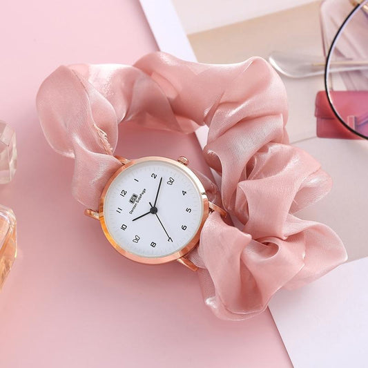 Korean watches for girls Ins Girls Alloy Ribbon Streamer Watch Female Accessories ladies watch